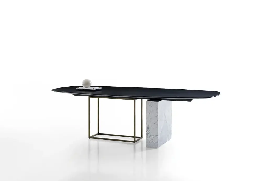 Kartum Dining Table - Marble Leg