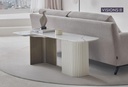 Dallas Marble Sofa Console Table
