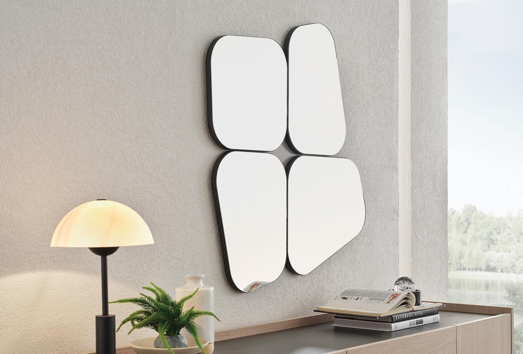 TERRA Designer Wall Mirror – Set of 4