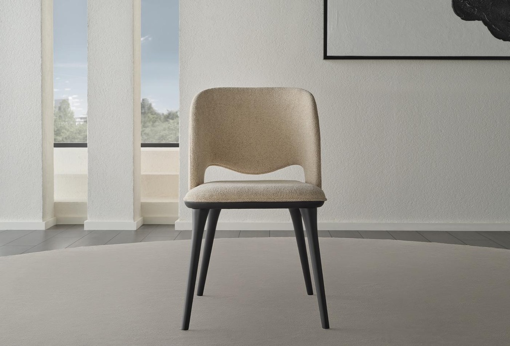 Parma Linen Beige Dining Chair