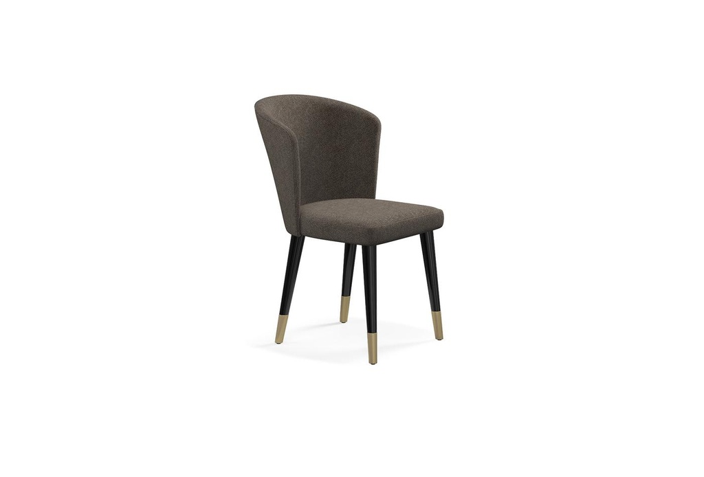 Dorian Nubuck Brown Dining Chair