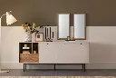 Loreto Modern Sideboard with Shelves