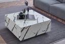 TOSCA White Marble Coffee Table