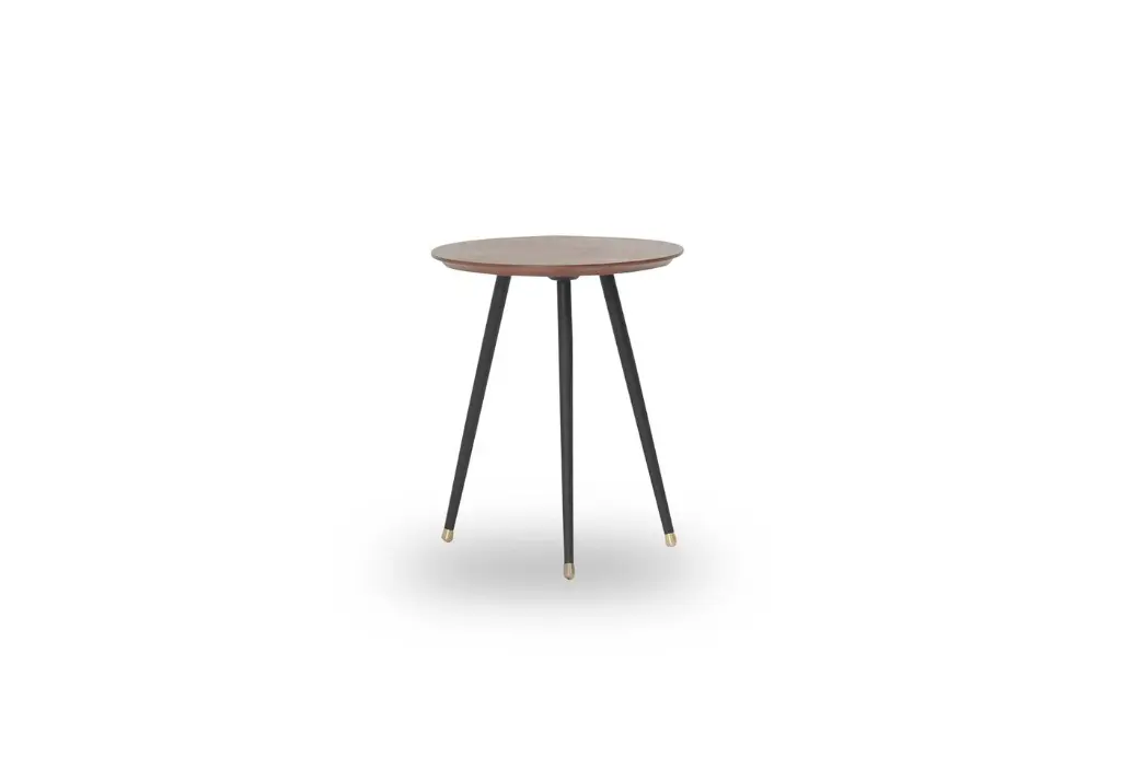 Gong Side Table – Round Designer Timber