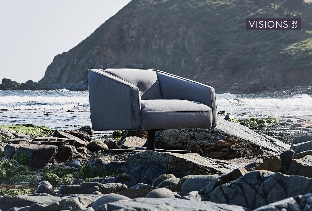 Victoria Velvet Swivel Armchair