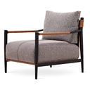 Linz Metal Accent Armchair