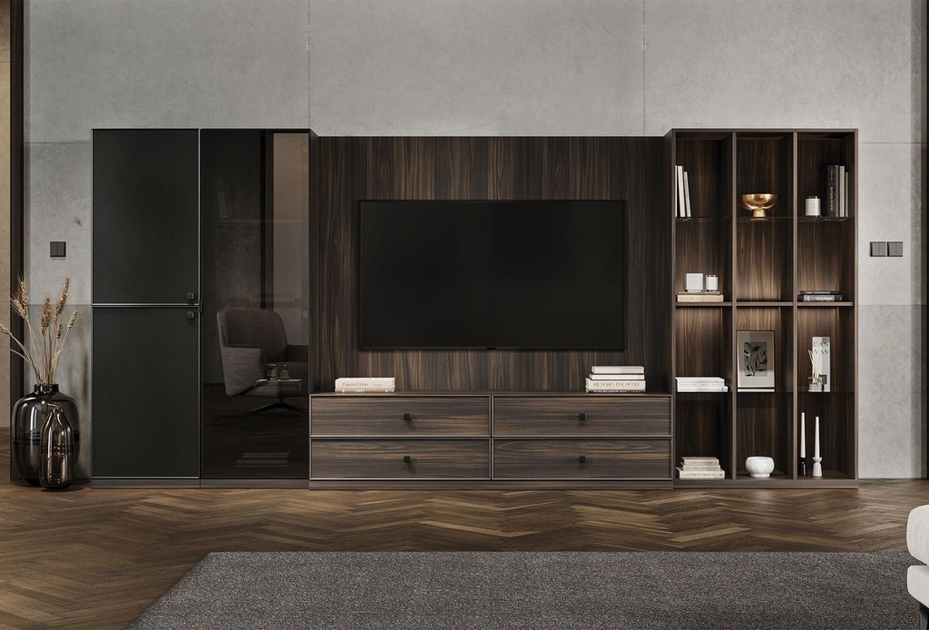 Parma TV Entertainment Wall Unit