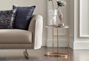 Vienna Rose-Gold Side Table High