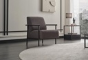 Berta Grey Accent Armchair